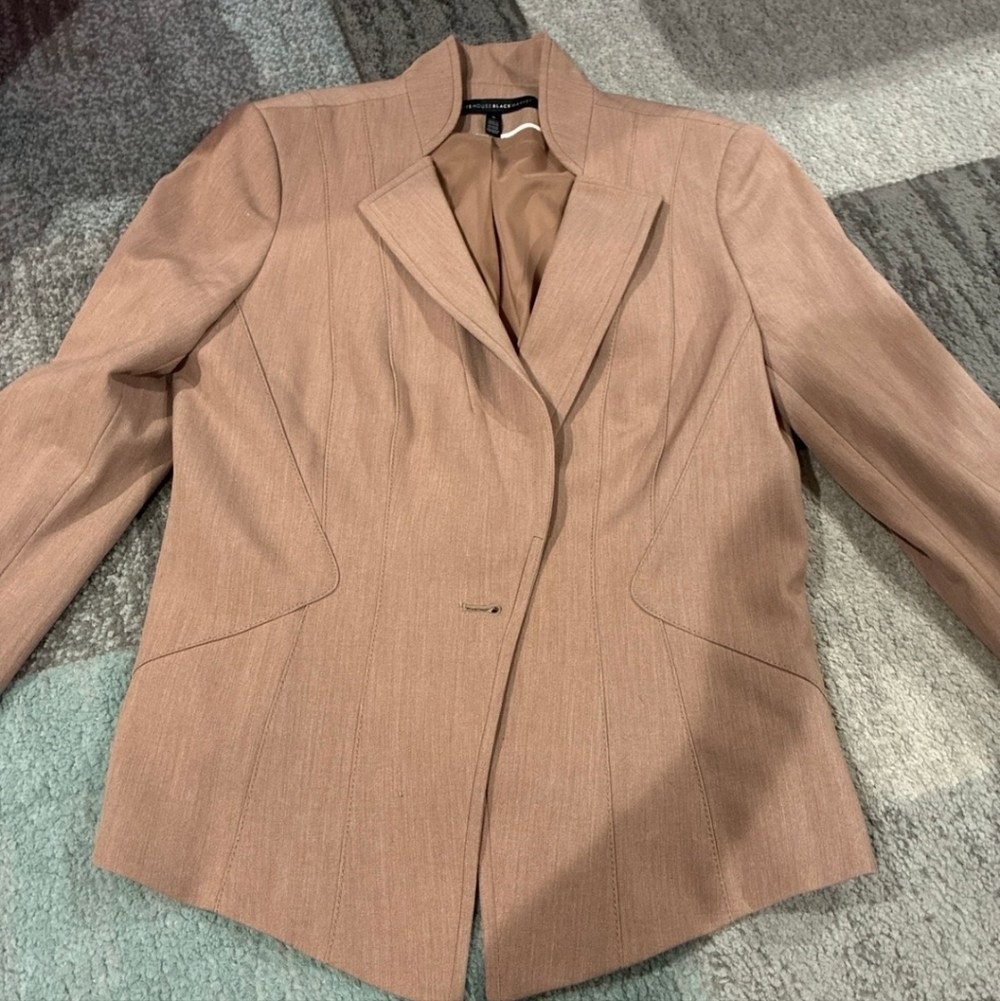 White House Black Market Light Brown Blazer